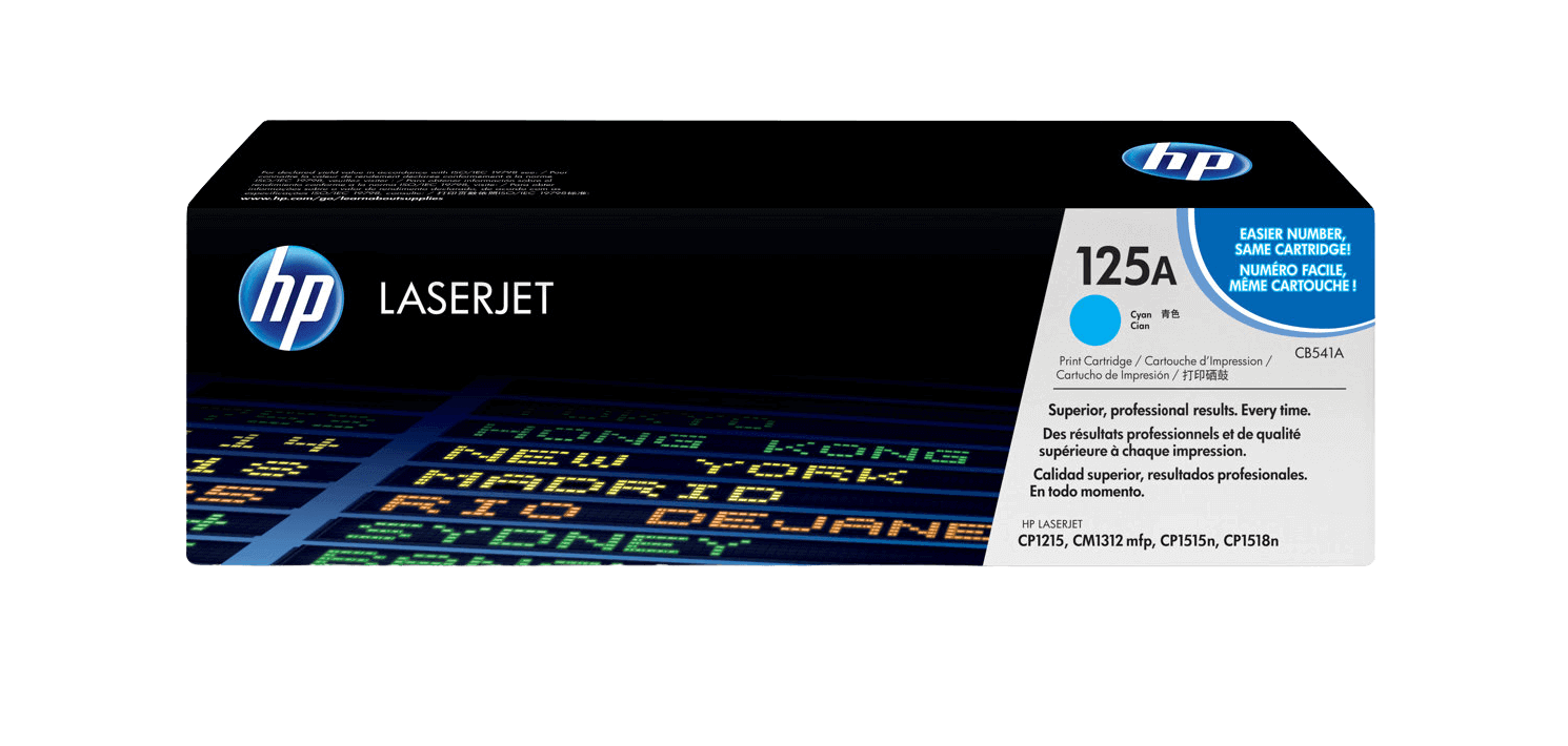 HP 125A cyan original toner 1400 sider (CB541A)
