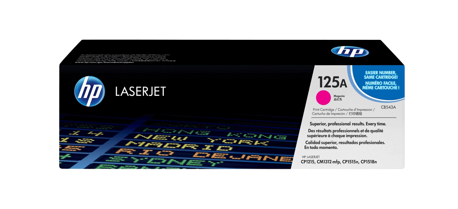 HP 125A magenta original toner 1400 sider (CB543A)