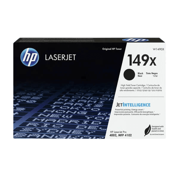 HP 149X XL sort original toner 9500 sider (W1490X)