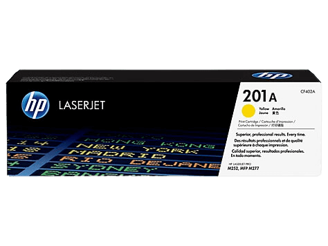 HP 201A gul original toner 1400 sider (CF402A)