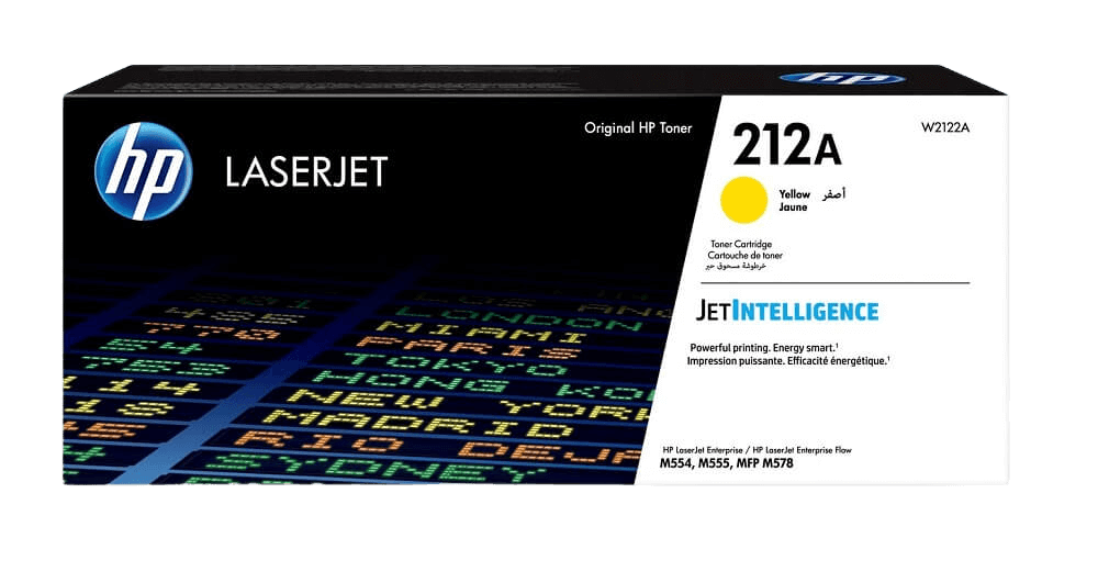 HP 212A gul original toner 4500 sider (W2122A)