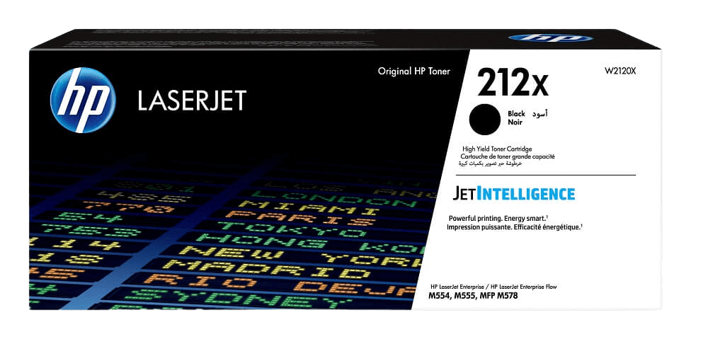 HP 212X XL sort original toner 13000 sider (W2120X)