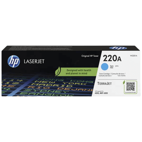 HP 220A cyan original toner 1800 sider (W2201A)
