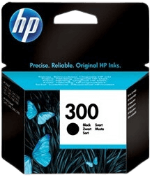 HP 300 sort original blækpatron 4 ml. (CC640EE)