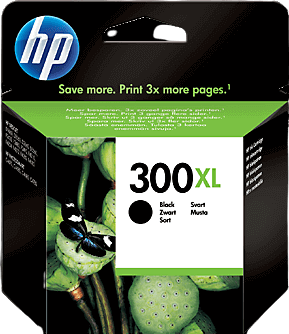 HP 300 XL sort original blækpatron 12 ml. (CC641EE)