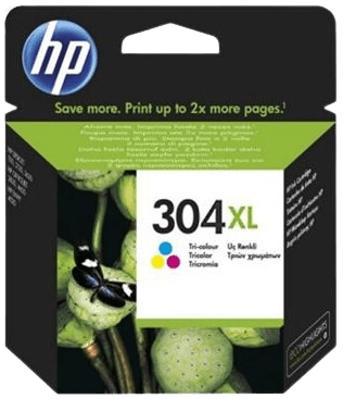 HP 304 XL CMY original blækpatron 7 ml. (N9K07AE)
