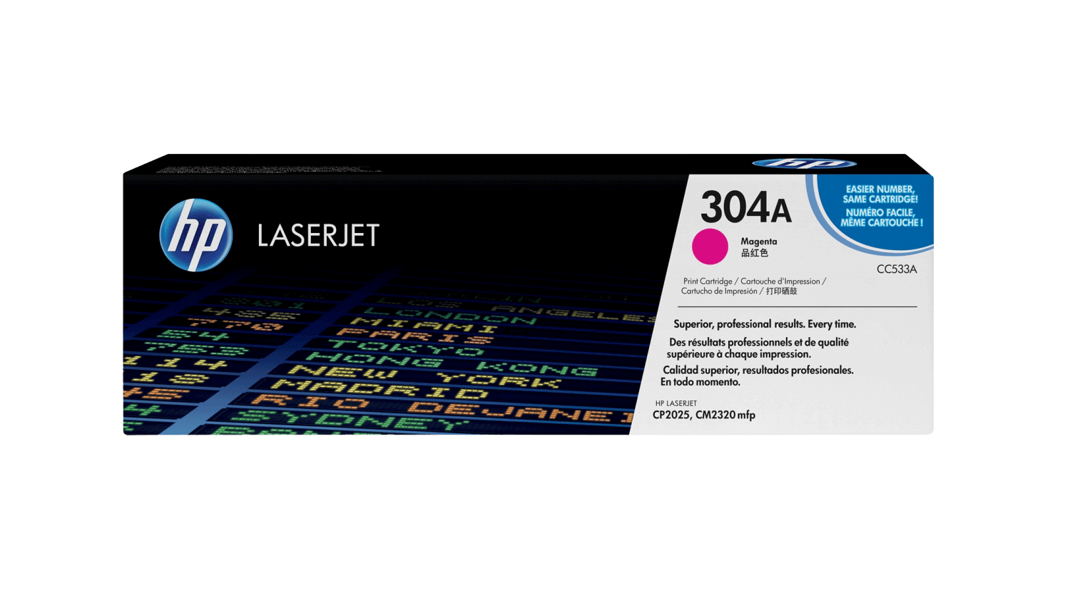 HP 304A XL magenta original toner 2800 sider (CC533A)