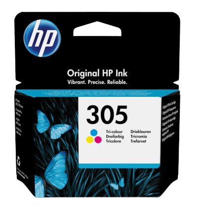 HP 305 CMY original blækpatron 4,5 ml. (3YM60AE)