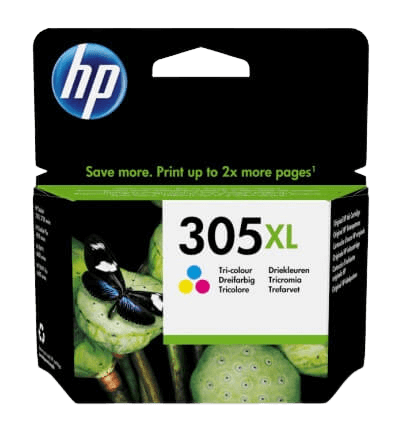 HP 305XL CMY original blækpatron 5 ml. (3YM63AE)