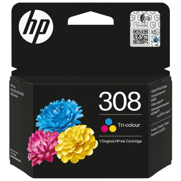 HP 308 CMY original blækpatron 120 sider (7FP20UE)