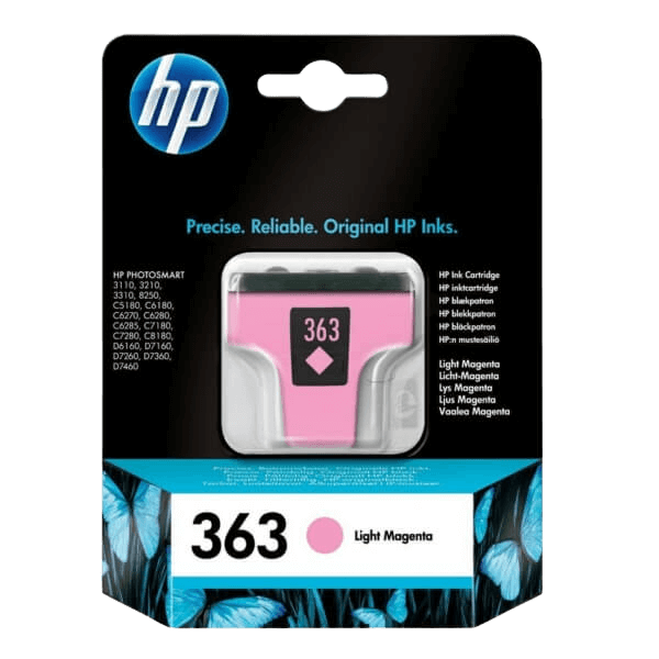 HP 363 lys magenta original blækpatron 4 ml. (C8775EE)
