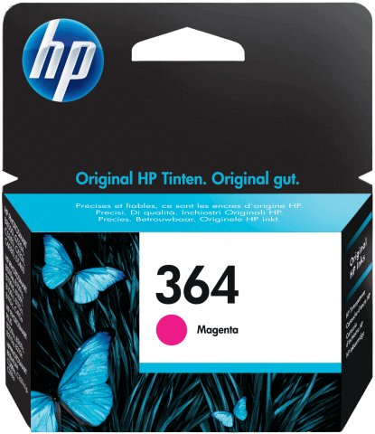 HP 364 magenta original blækpatron 3 ml. (CB319EE)