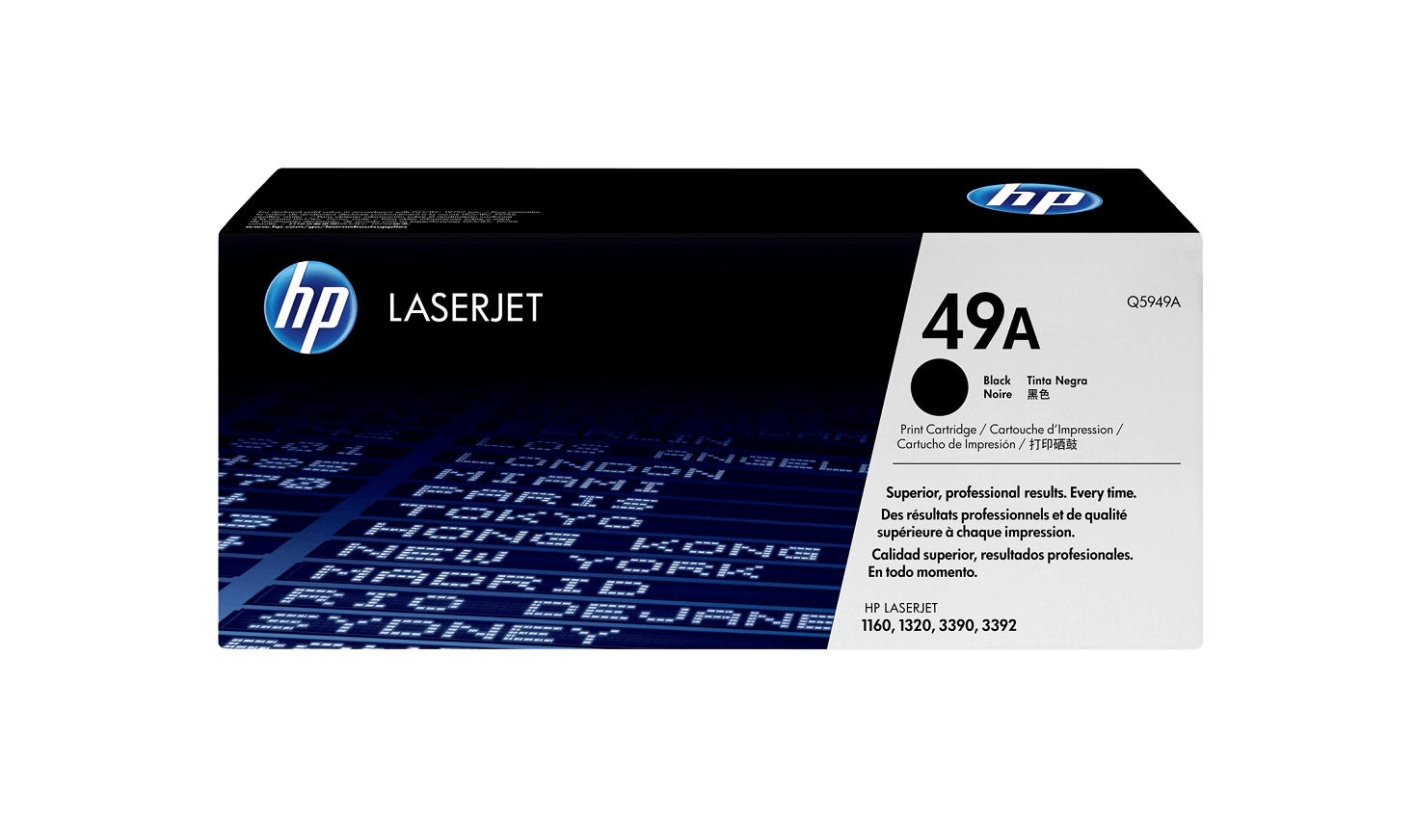 HP 49A sort original toner 2500 sider (Q5949A)