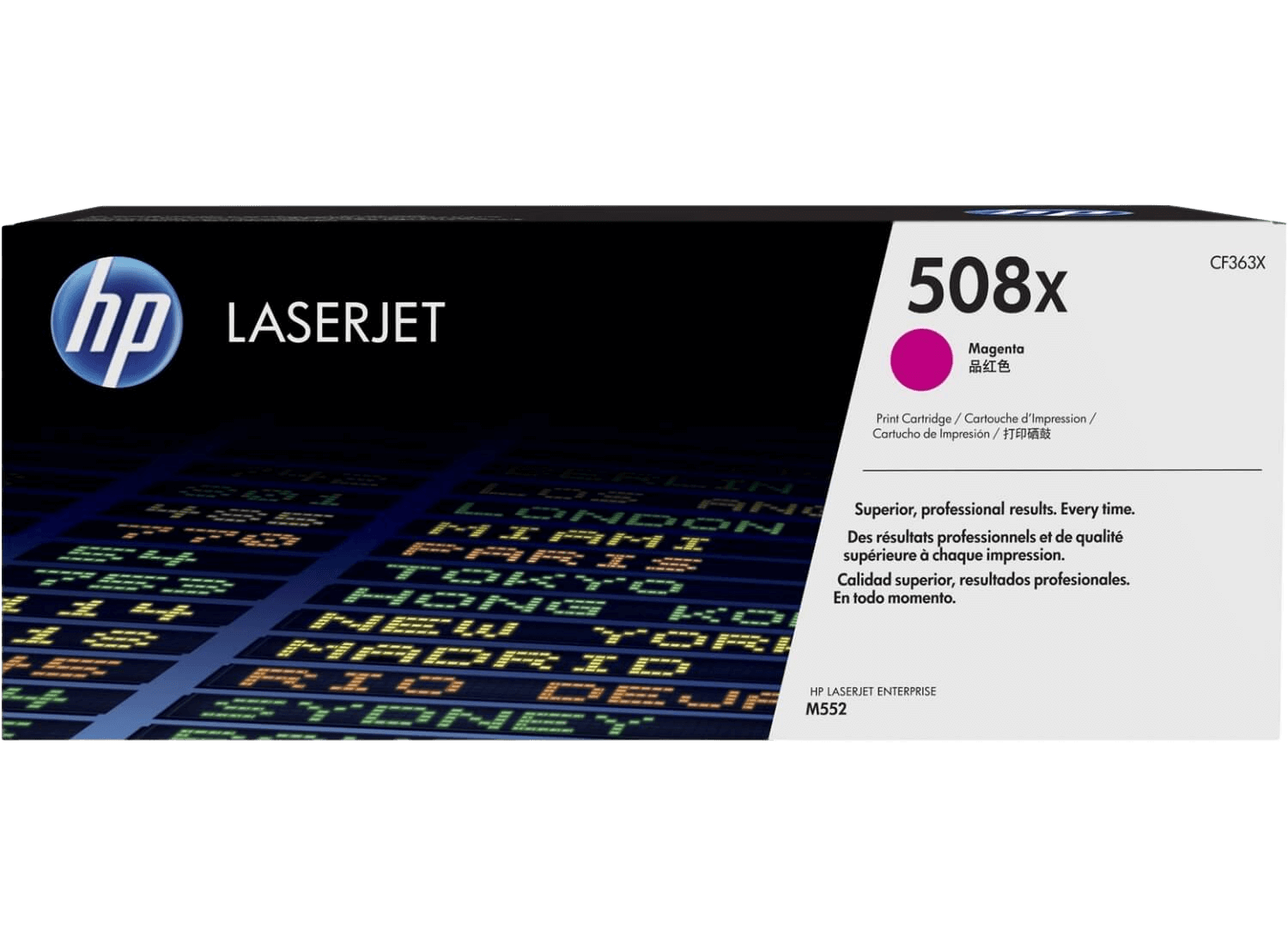 HP 508X XL magenta original toner 9500 sider (CF363X)