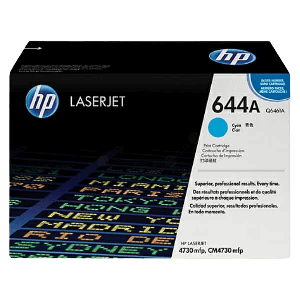 HP 644A cyan original toner 12000 sider (Q6461A)
