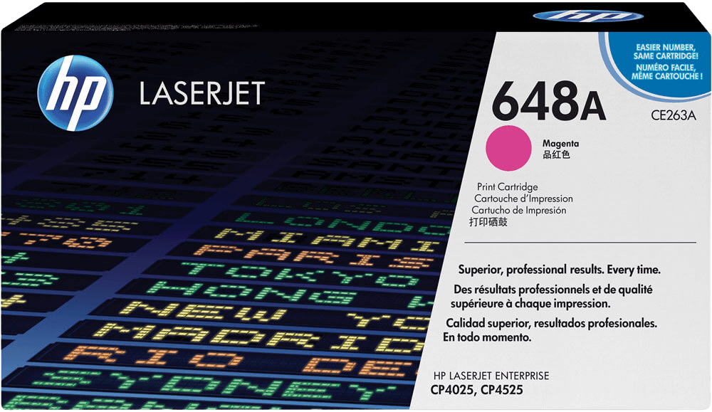 HP 648A magenta original toner 11.000 sider (CE263A)