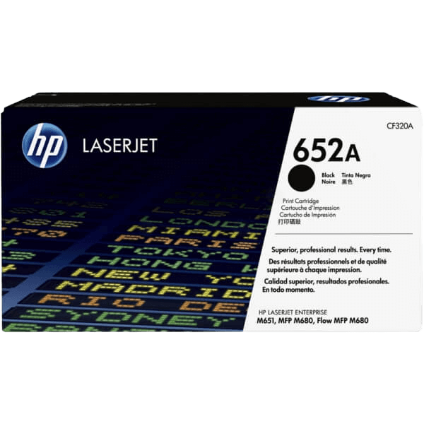 HP 652A sort original toner 11500 sider (CF320A)