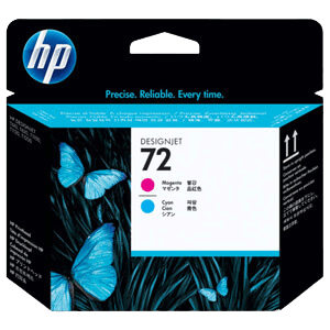 HP 72 cyan / magenta original printhoved (C9383A)