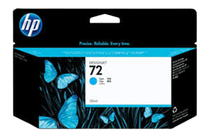 HP 72 XL cyan original blækpatron 130 ml. (C9371A)