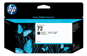 HP 72 XL mat sort original blækpatron 130 ml. (C9403A)