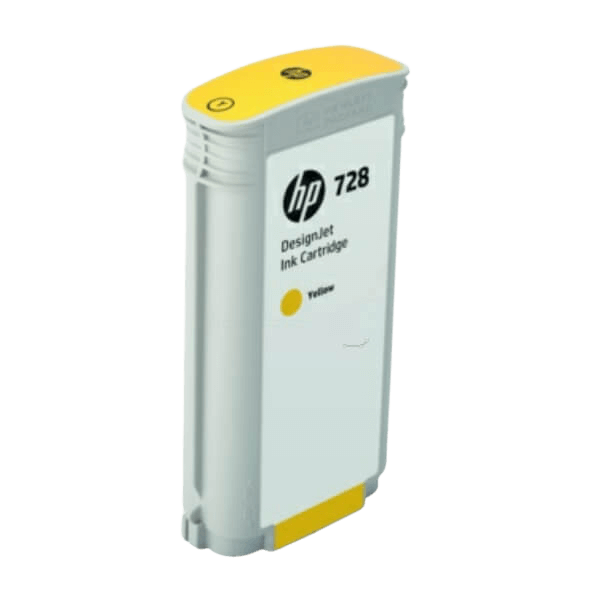 HP 728 XL gul original blækpatron 130 ml. (F9J65A)