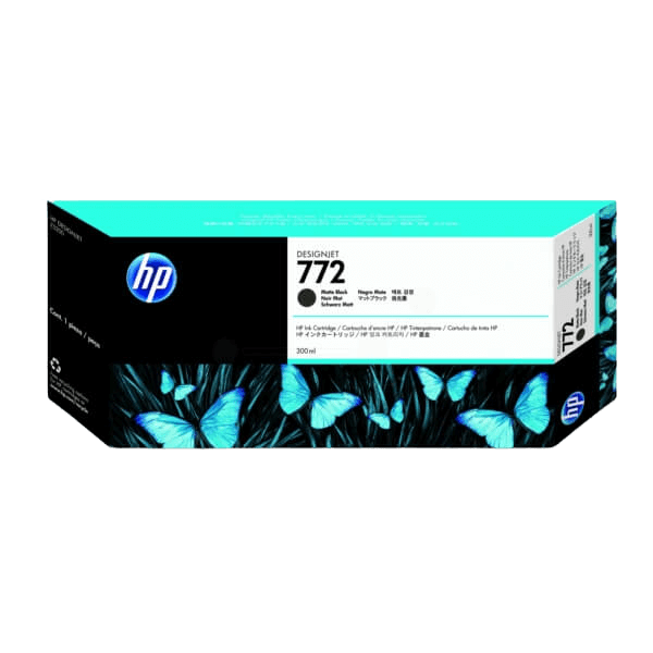 HP 772 XL mat sort original blækpatron 300 ml. (CN635A)