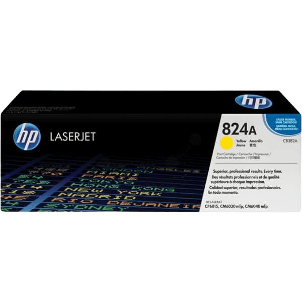 HP 824A gul original toner 21000 sider (CB382A)