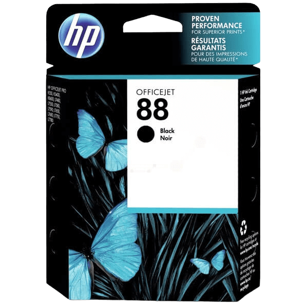 HP 88 XL sort original blækpatron 59 ml. (C9396AE)