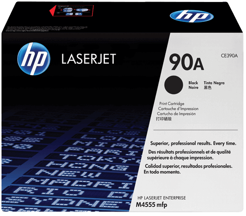 HP 90A sort original toner 10000 sider (CE390A)