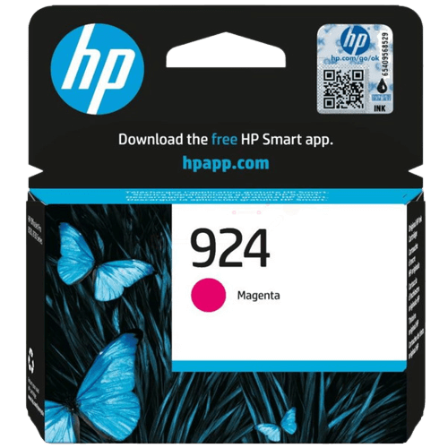 HP 924 magenta original blækpatron 400 sider (4K0U4NE)