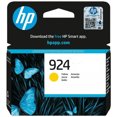 HP 924 gul original blækpatron 400 sider (4K0U5NE)
