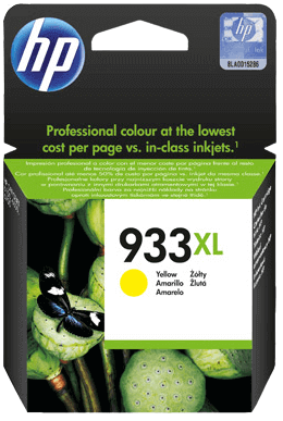 HP 933 XL gul original blækpatron 825 sider (CN056AE)