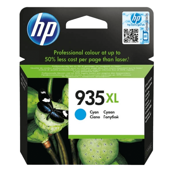 HP 935 XL cyan original blækpatron 825 sider (C2P24AE)