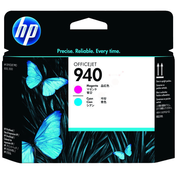 HP 940 cyan / magenta original printhoved (C4901A)