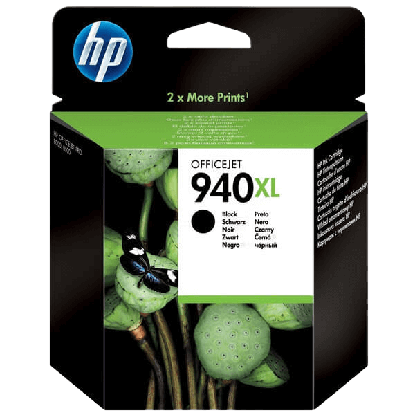 HP 940 XL sort original blækpatron 59 ml. (C4906AE)