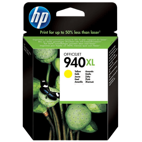 HP 940 XL gul original blækpatron 1400 sider (C4909AE)