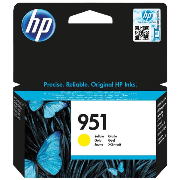 HP 951 gul original blækpatron 700 sider (CN052AE)