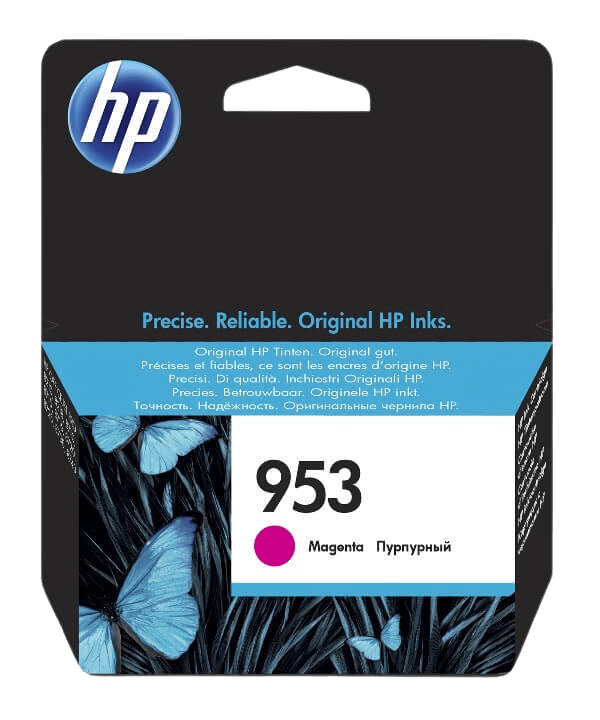 HP 953 magenta original blækpatron 630 sider (F6U13AE)