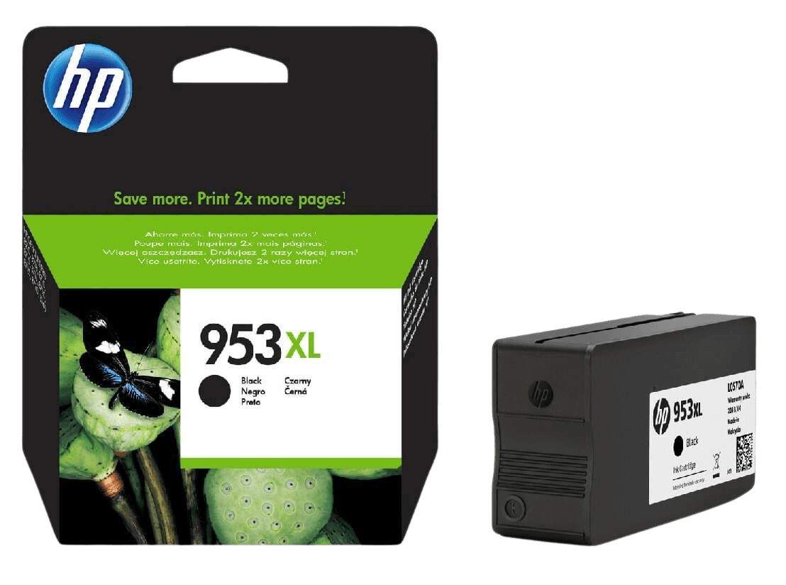 HP 953 XL sort original blækpatron 2000 sider (L0S70AE)
