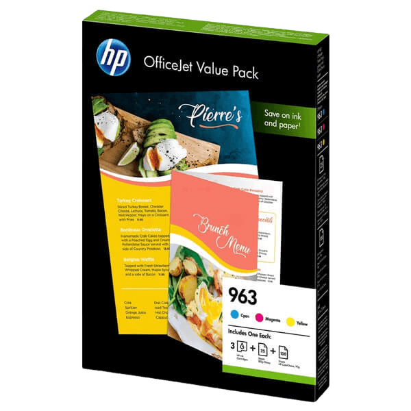 HP 963 CMY original multipack (6JR42AE)