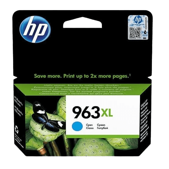HP 963XL cyan original blækpatron 1600 sider (3JA27AE)