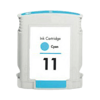 Kompatibel HP 11 cyan blækpatron 28 ml. (C4836A)