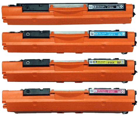 Kompatibel HP 130A 4 stk. rabatpakke toner 4300 sider