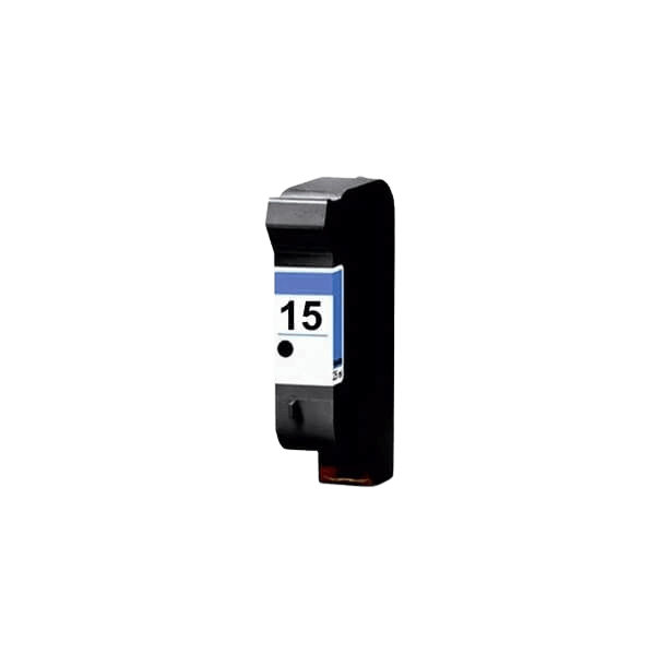 Kompatibel HP 15 sort blækpatron 42 ml. (C6615DE)