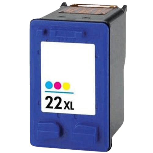 Kompatibel HP 22 XL 3 farver i én blækpatron 19 ml. (C9352CE)