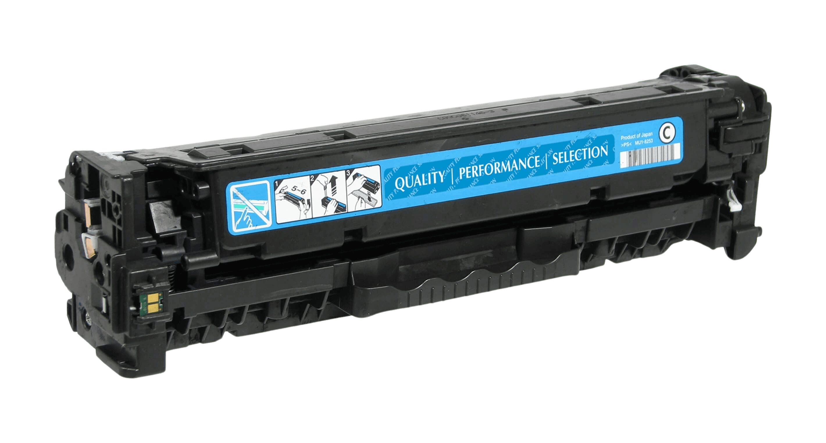 Kompatibel HP 304A XL cyan toner 2800 sider (CC531A)