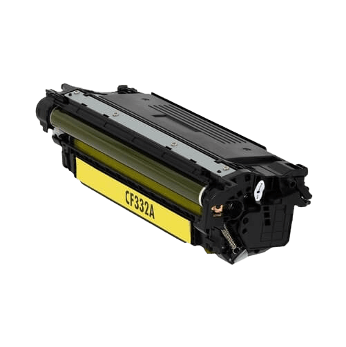 Kompatibel HP 654A gul toner 15000 sider (CF332A)