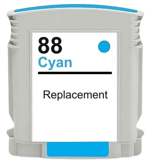Kompatibel HP 88 XL cyan blækpatron 28 ml. (C9391AE)