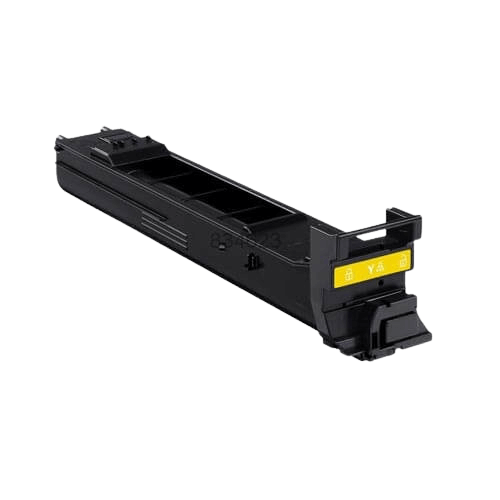 Konica Minolta A0DK252 XL gul kompatibel toner 8000 sider