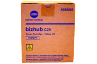 Konica Minolta TNP-27Y gul original toner 4500 sider (A0X5253)